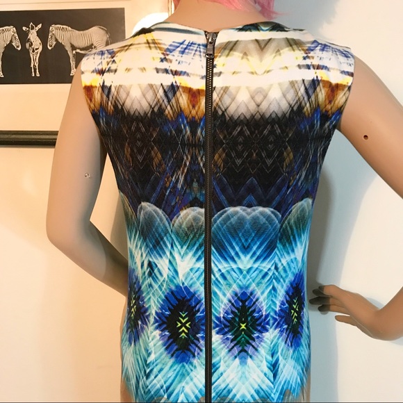 HUGO Hugo Boss Kebelle Stretch Jersey Print Dress - Picture 8 of 8